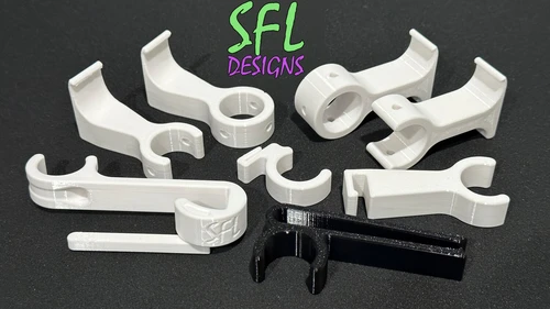 Sample Pack - No-Drill Home Hanger Clips