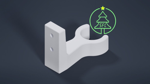 Standard Wall Side Mount Clip