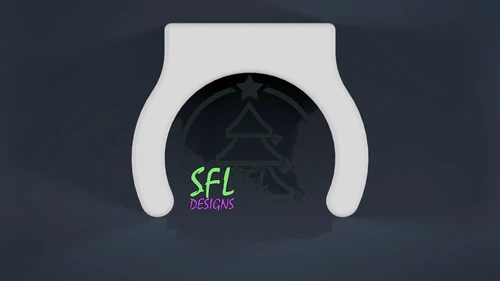 Flush Mount Pipe Clip
