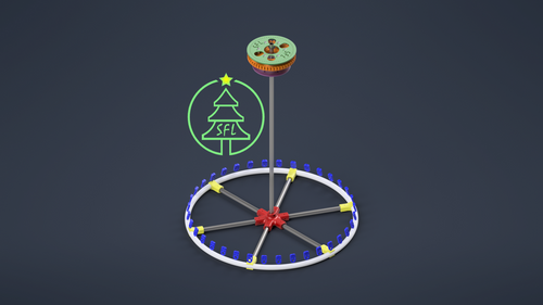 8" Seed Pixel Mini Mega Tree Kit