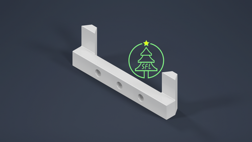 Flood Light Soffit Mount - 4"