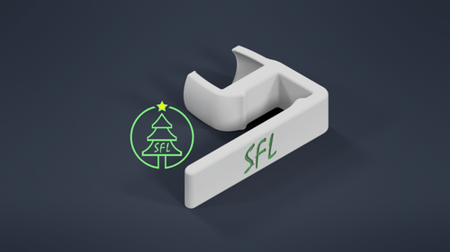 Pixa Bulb Slip Fit Gutter Clip - Front Mount