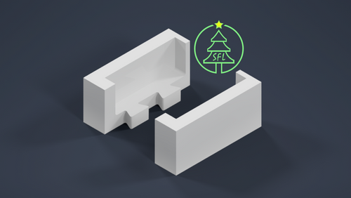 Bullet Pixel Soffit Track End Caps