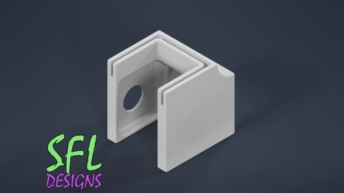 Permatrack Inside Corner Bracket - Bottom & Side Pixel Mount