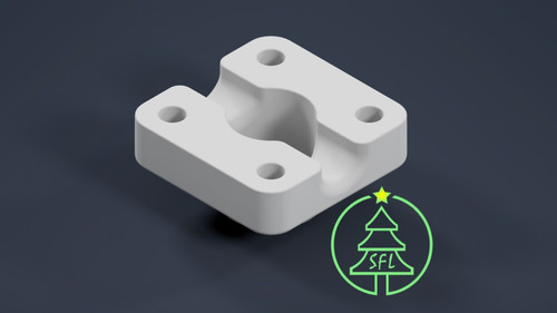 Bullet Pixel Square Mounting Base