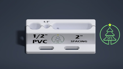 PVC Pixel Drilling Jig