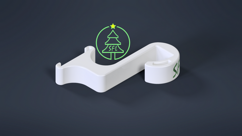 STL File - Standard Pixel Strip Gutter Clip