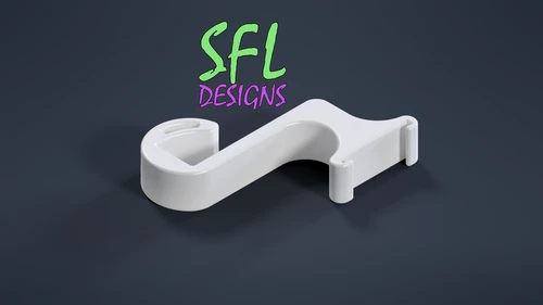 STL File - Standard Pixel Strip Gutter Clip