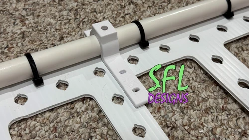 STL File - 1" PEX Flush Mount Icicle Pipe Clip