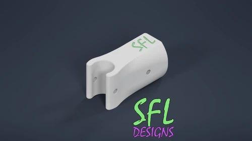 STL File - 3/4" PEX to 1/2" EMT Perpendicular Pipe Mount