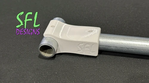 STL File - 3/4" PEX to 1/2" EMT Perpendicular Pipe Mount