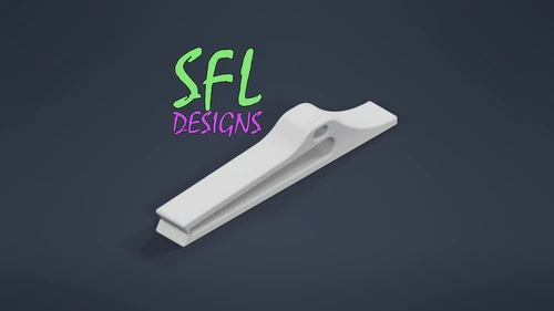 STL File - 1/2" EMT Perpendicular Shingle Clip