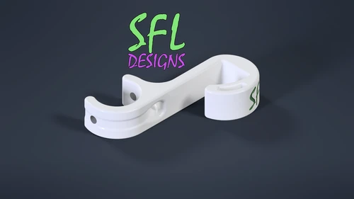 STL File - 1/2" EMT Standard Gutter Clip