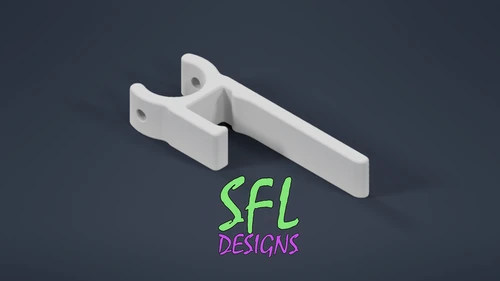 STL File - 3/4" EMT Slip Fit Gutter Clip