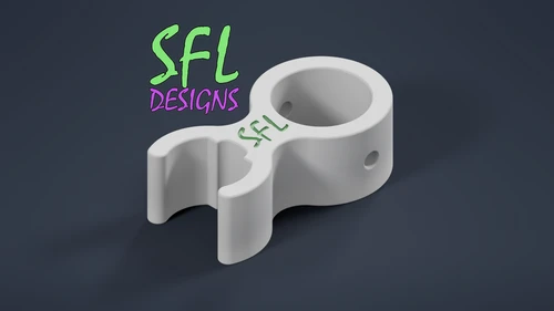 STL File - 3/4" EMT Pipe to HolidayCoro PixelPipe(tm)