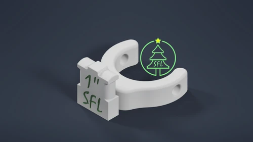 STL File - 3/4" EMT Seed Pixel Pipe Matrix
