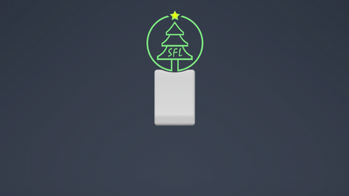 STL File - 3/4" EMT Perpendicular Shingle Clip