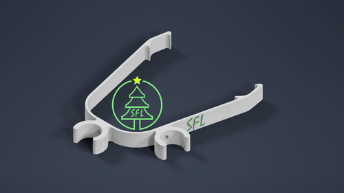 STL File - 3/4" EMT Roof Peak Bracket