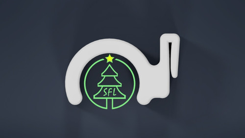 STL File - 3/4" EMT Soffit Trim Clip