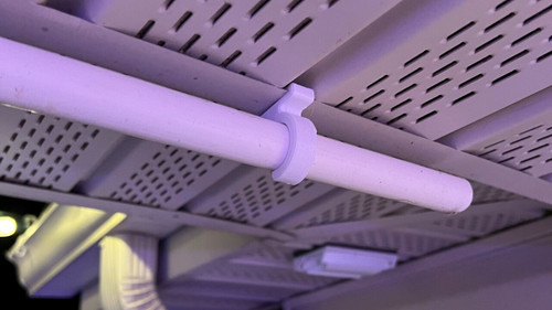 STL File - 3/4" EMT Soffit Trim Clip