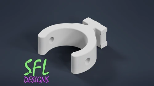STL File - 25mm PVC Seed Pixel Pipe Matrix For 1" Seed Spacing