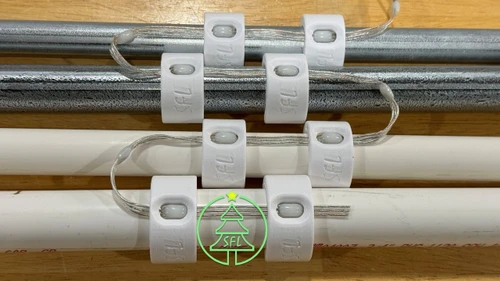 STL File - 3/4" PVC Seed Pixel Pipe Clip