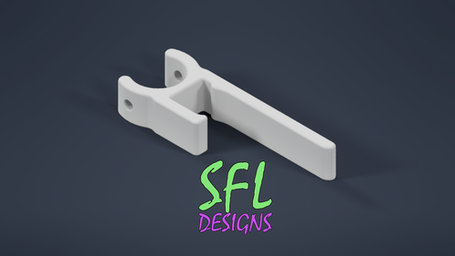 STL File - 3/4" PVC Slip Fit Gutter Clip