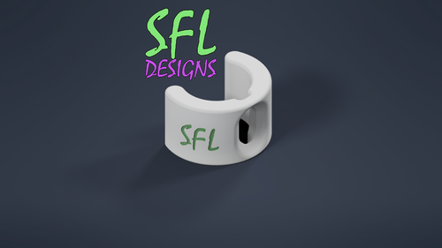 STL File - 1/2" PVC Seed Pixel Pipe Clip
