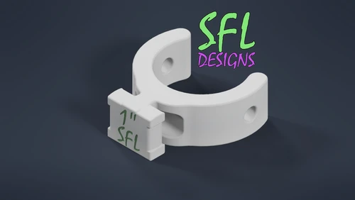 STL File - 1/2" PVC Seed Pixel Pipe Matrix For 1" Seed Spacing