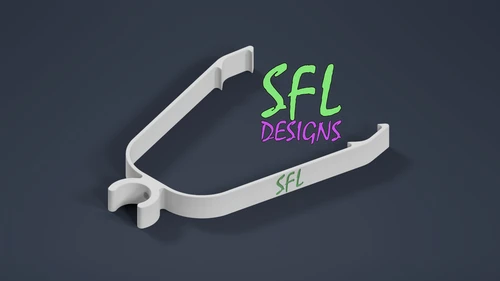 STL File - 1/2" PVC Roof Peak Bracket