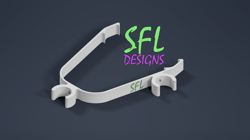 STL File - 1/2" PVC Roof Peak Bracket