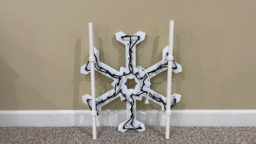 STL File - 1/2" PVC Pipe (Open) to Coro Bracket