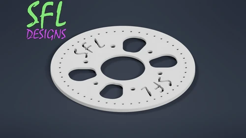 STL File - 8" Seed Pixel Topper Cover - 48 String