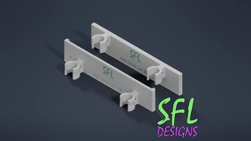 STL File - Budbox NBF-32022 Mount Dual 1/2" PVC