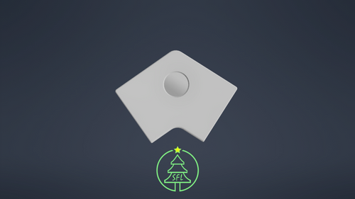 STL File - Permatrack Inside Corner Bracket 8:12 - Bottom & Side Pixel  Mount