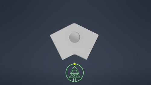 STL File - Permatrack Inside Corner Bracket 6:12 - Bottom & Side Pixel  Mount