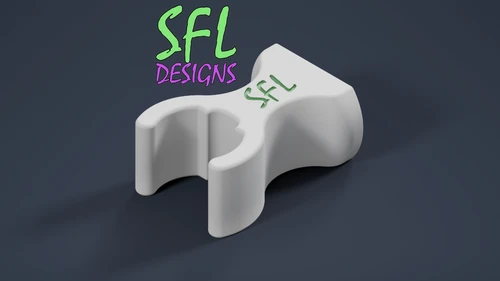 STL File - HolidayCoro PixelPipe(tm) Magnet Mount