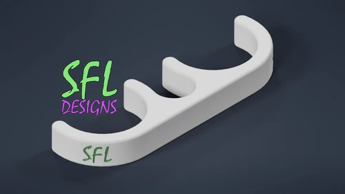 STL File - SFL Ultimate Arch Base Back Brace 1/2" PVC
