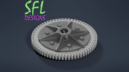 STL File - 8" Seed Pixel Topper - 3/4" EMT Mounting Base