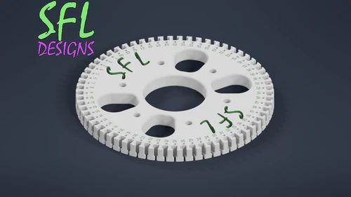 STL File - 8" Seed Pixel Topper - 64 String