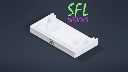 STL File - NON Painted Puck Track Blank End Cap