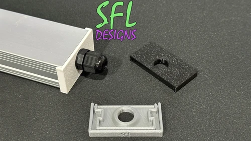 STL File - Painted Puck Track PG7 End Cap