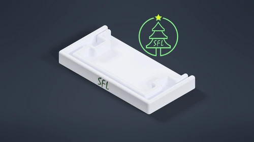 STL File - Painted Puck Track Blank End Cap