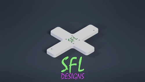 STL File - Indoor P5 Panel Quad Joiner