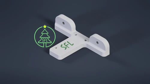 STL File - Indoor P5 Panel Tee Side Mount Joiner