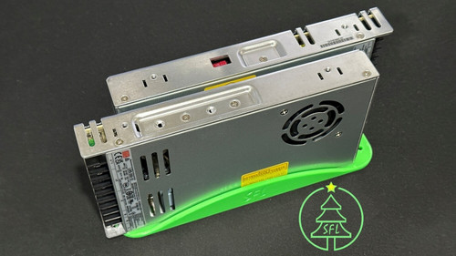 STL File - Dual Vertical Power Supply Mount