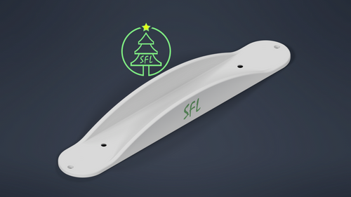 STL File - Single Vertical Power Supply Mount