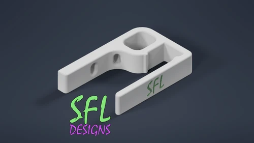 STL File - Icicle Slip Fit Gutter Clip