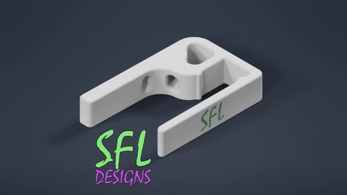 STL File - Icicle Slip Fit Gutter Clip