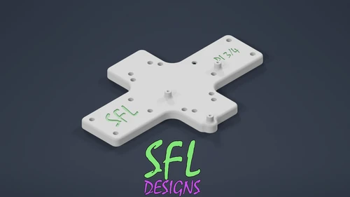 STL File - Outdoor P5 Quad Panel Raspberry Pi 3/4 Mount